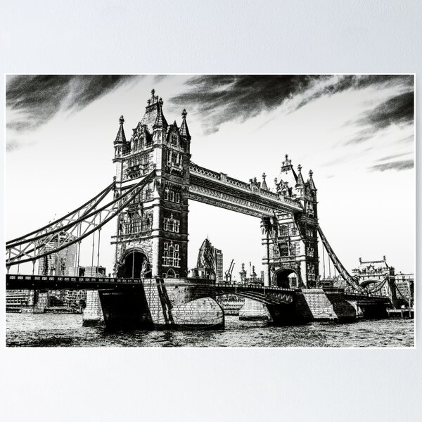 Item preview, Tower Bridge London Art designed and sold by Londonimages.