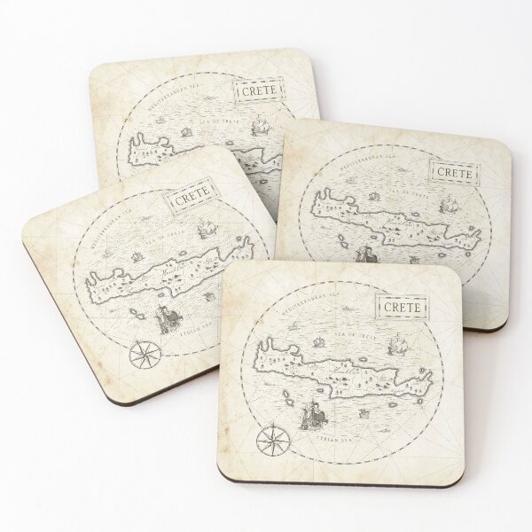 Item preview, Vintage Map Crete designed and sold by Motivburg.
