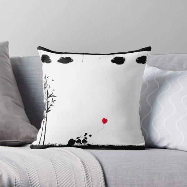 Coussin panda Coussin
