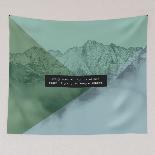 Item preview, every mountain top is within reach designed and sold by lakegirldesignco.