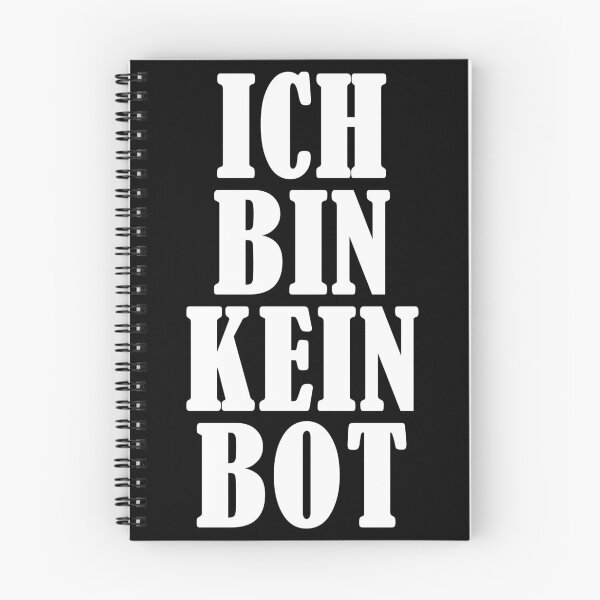 Item preview, Ich bin kein Bot designed and sold by Dator.