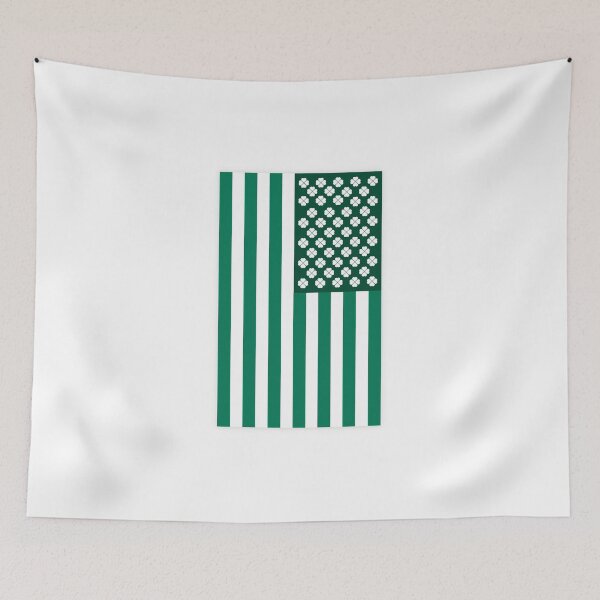 Item preview, Saint Patrick's Day - American Flag designed and sold by smartrocket.