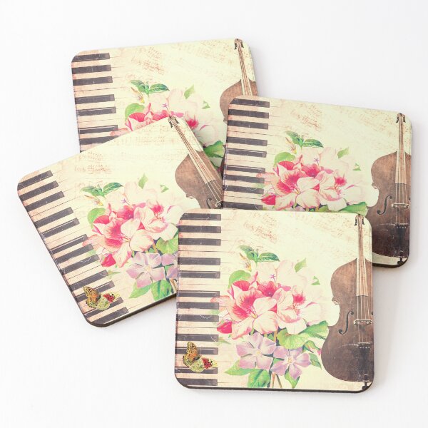 Item preview, Vintage music collage designed and sold by Delphimages Art.