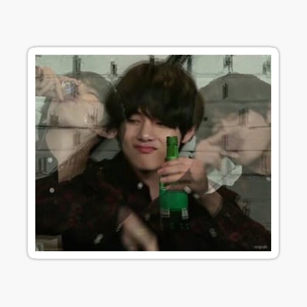 BTS V meme Sticker