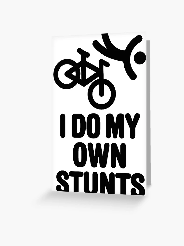 Mountain Biking Gift Work Sucks I'm Going Riding Greeting Card by Jeff  Creation