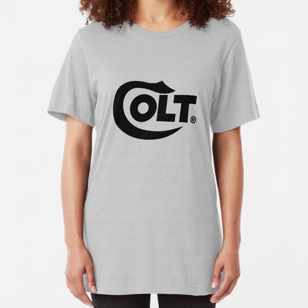 Colt Logo Gun Slim Fit T-Shirt