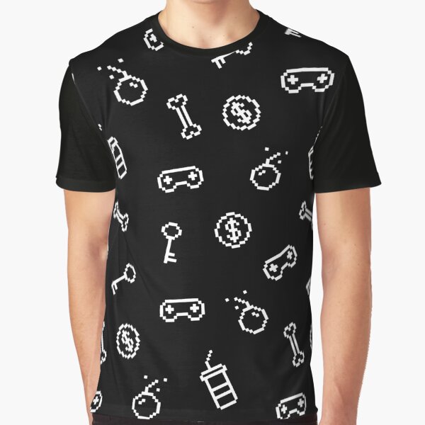 Retro Game Bites Graphic T-Shirt