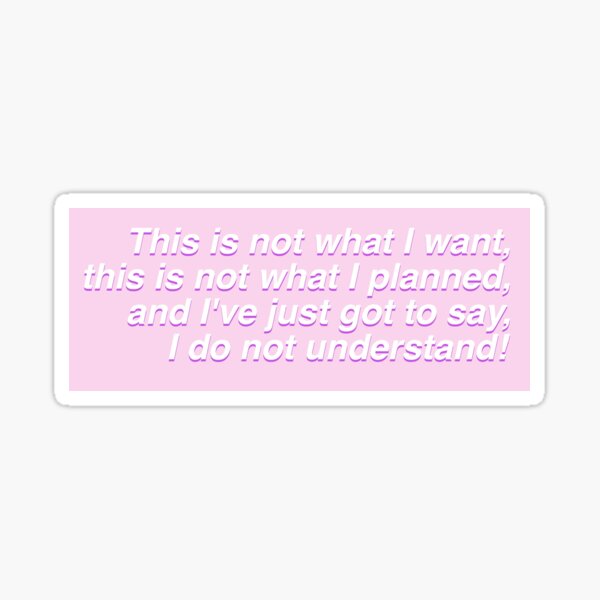 Sharpay quote Sticker
