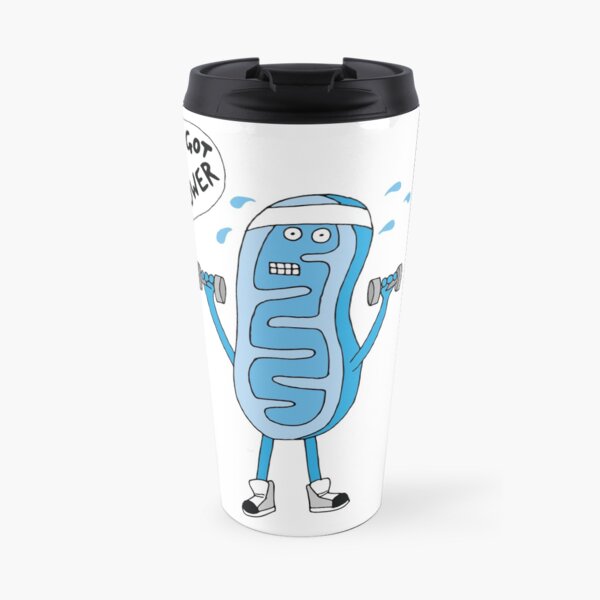 Funny Mitochondria - I've Got The Power of Biology Travel Mug