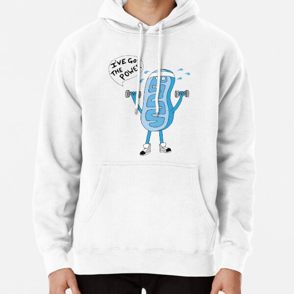 Funny Mitochondria - I've Got The Power of Biology Pullover Hoodie