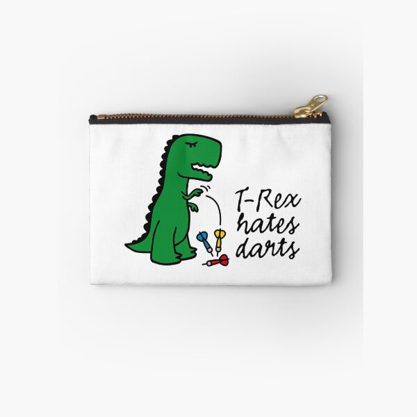 Item preview,  T-Rex hates darts - darts - darts player dinosaur designed and sold by LaundryFactory.