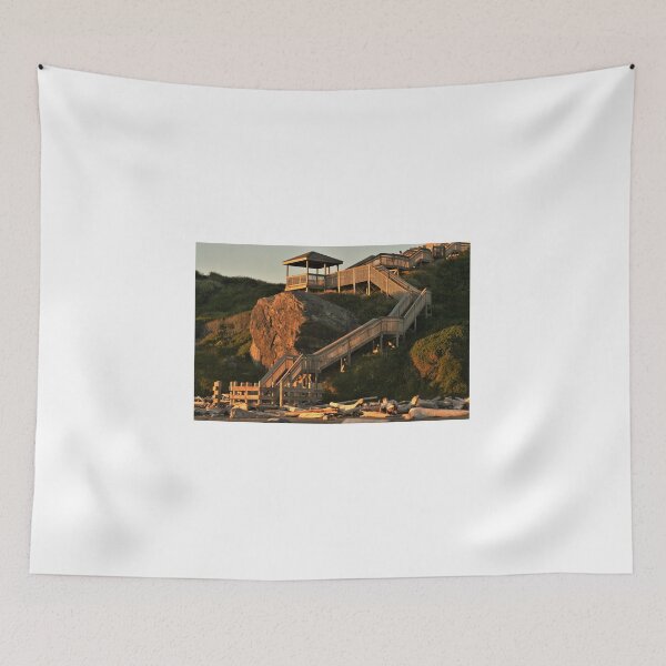 Item preview, Stairs to Bandon Beach designed and sold by Captures Of Creation.