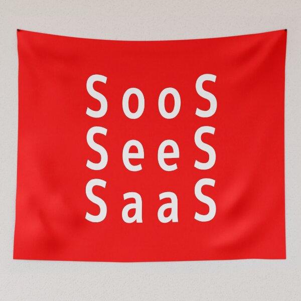 Item preview, SooS SeeS SaaS designed and sold by Dator.