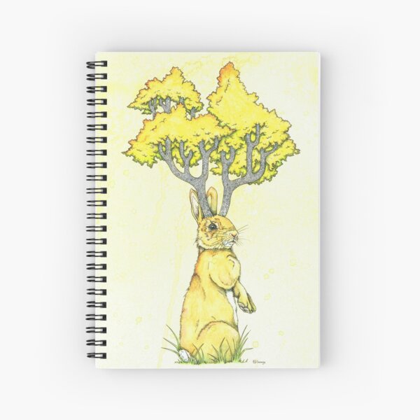 Woodland Hare Spiral Notebook