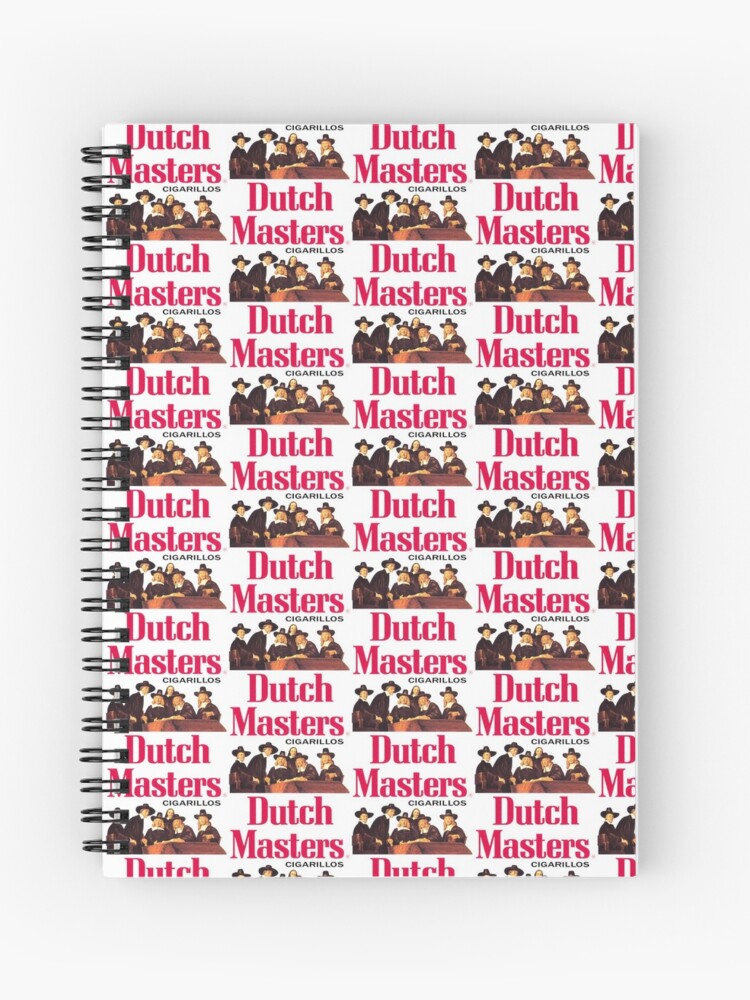 Dutch Masters Cigar Cigarillos Logo Spiral Notebook By Rapalaf11 Redbubble