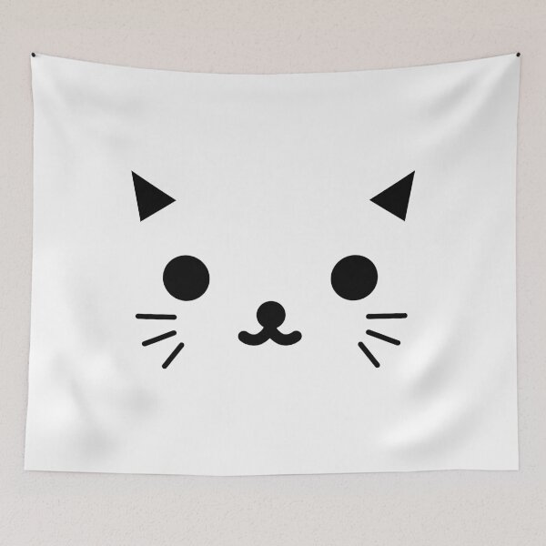 Item preview, Kawaii Cute Minimalist Kitty designed and sold by banditjoj.