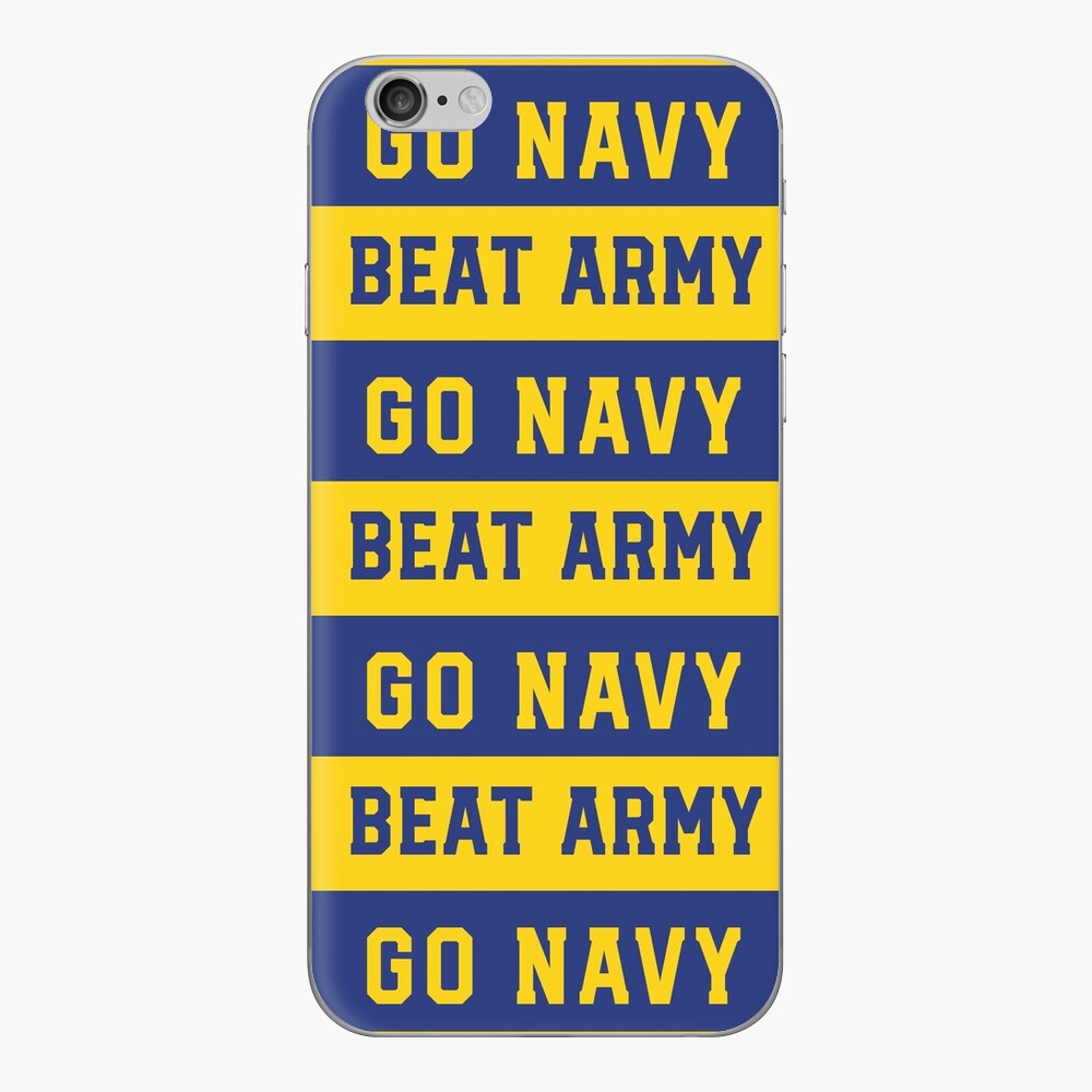 Go Navy Beat Army Blue Gold Stickers, Apparel, Shirts, Phone Cases, Gear,  Coffee Mug, and Products by Navy Love Greeting Card for Sale by NavyLoveCo