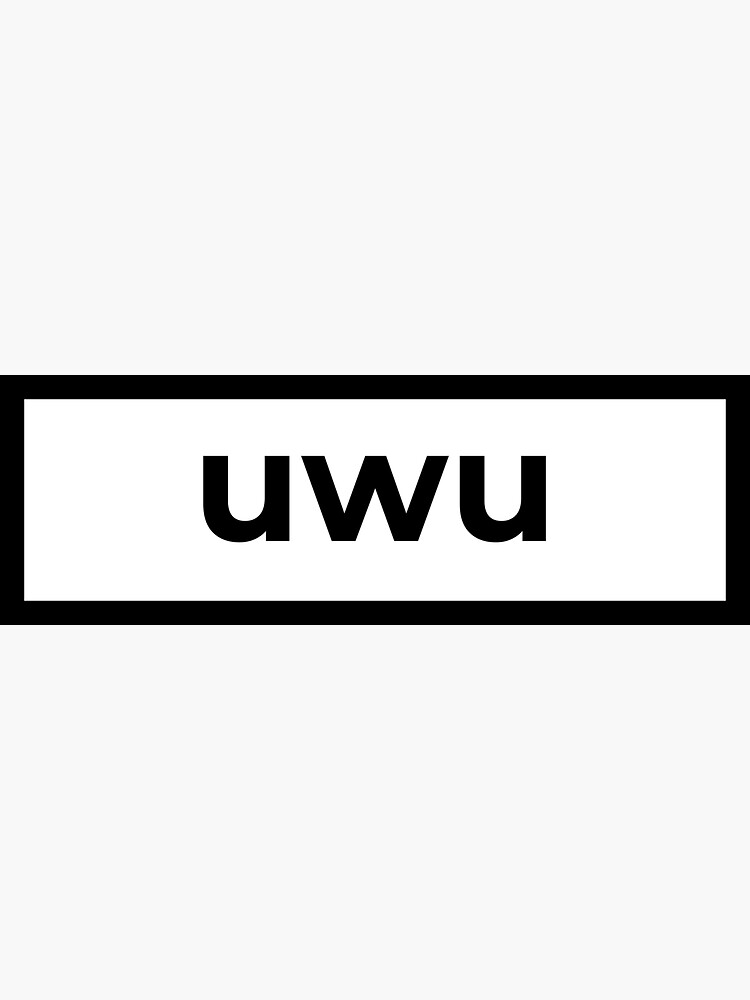 Стикеры uwu