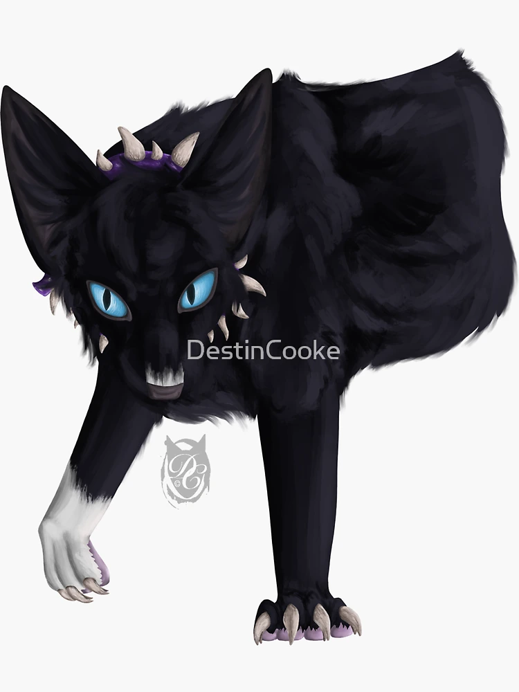 The Rise of Scourge >:3 - Warrior Cats - Sticker