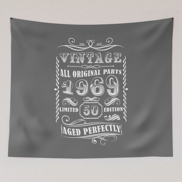 Item preview, Vintage 1969 - 50th Birthday Gift For Men designed and sold by eulonix.