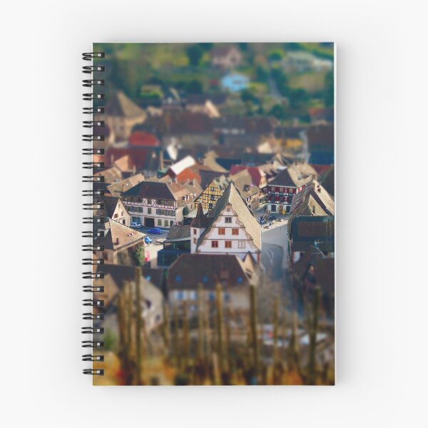 Item preview, Aerial miniature view of village Andlau in Alsace, France designed and sold by Alexander Sorokopud.