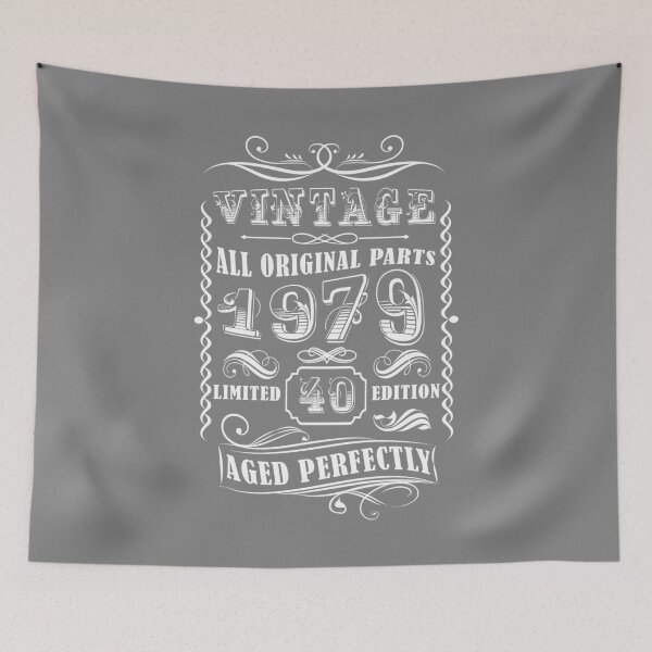 Item preview, Vintage 1979 - 40th Birthday Gift For Men designed and sold by eulonix.
