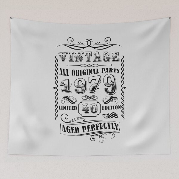 Item preview, Vintage 1979 - 40th Birthday Gift For Men designed and sold by eulonix.