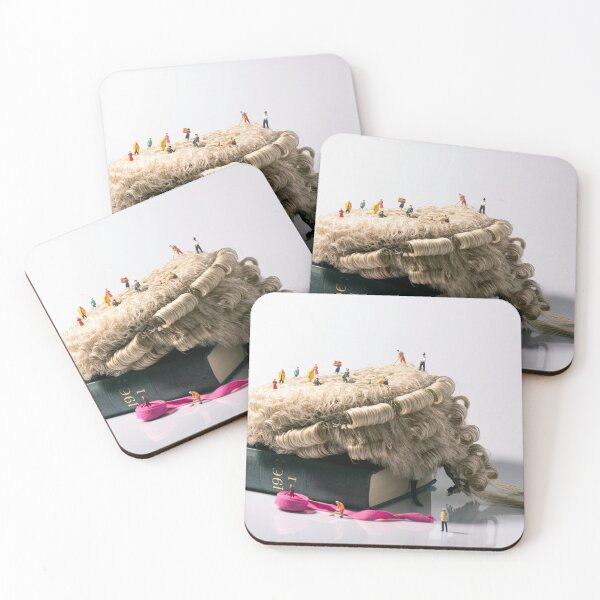 The Administration of Justice Coasters (Set of 4)