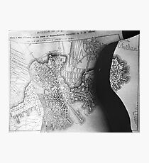 Body Maps - 19th C Boston - Back Photographic Print