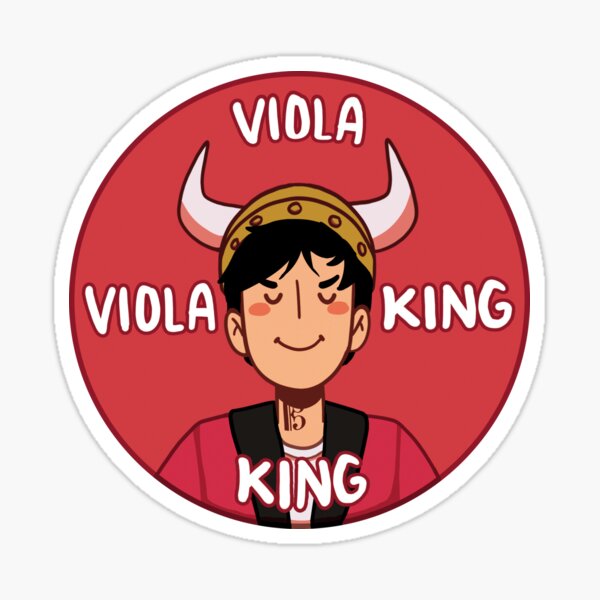 VIOLA KING Sticker
