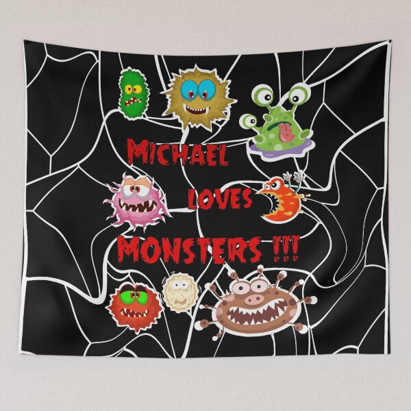 Artikelvorschau, Michael liebt Monster! entworfen und verkauft von Attiva.