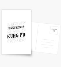 Trending Surely Not Everybody Was Kungfu Fighting Postcards