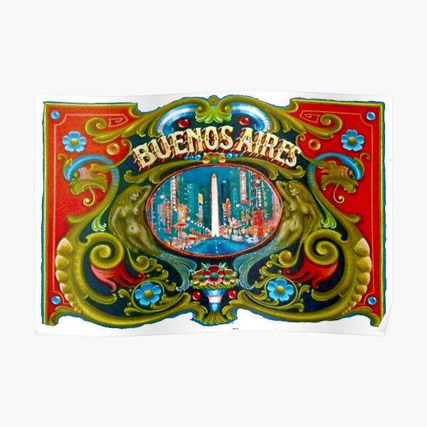 Fileteado de Buenos Aires Poster