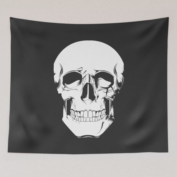 Item preview, Smiling skull designed and sold by Kunstlerstudio.