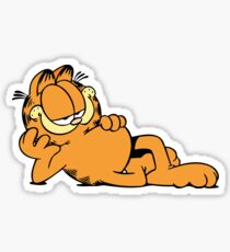 Chill Garfield Sticker