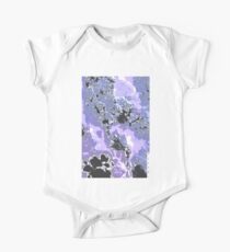 OCEANi Purple Magma (Design) Short Sleeve Baby One-Piece
