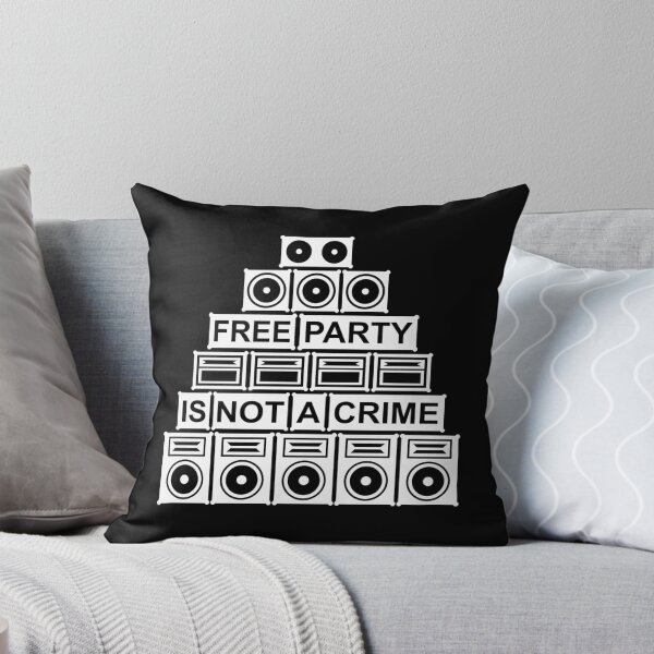 Item preview, 23NN010 - Tekno 23 free party is not a crime designed and sold by tekno23.