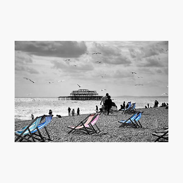 Brighton Seaside Photographic Print