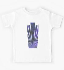 OCEANi Purple Magma (Lines Version) Kids T-Shirt