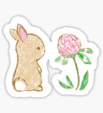 Clover Bunny Sticker