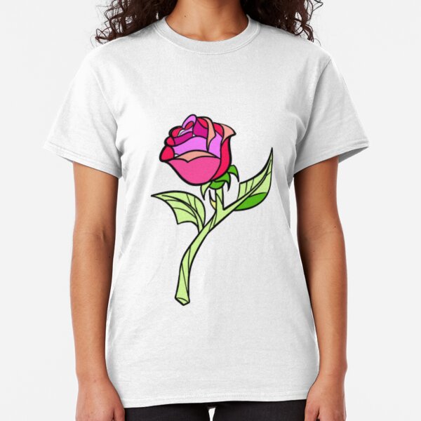 Beauty and the Beast's Enchanted Rose. Classic T-Shirt