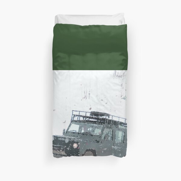 Landrover Christmas Duvet Cover