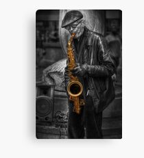Sax Love Canvas Print