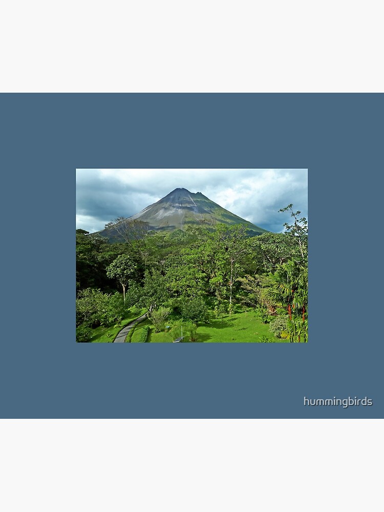 Arenal Volcano Garden View by hummingbirds