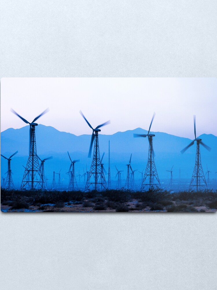 Alternate view of Blue Wind Energy 0286 Metal Print