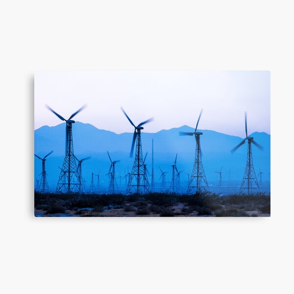 Blue Wind Energy 0286 Metal Print