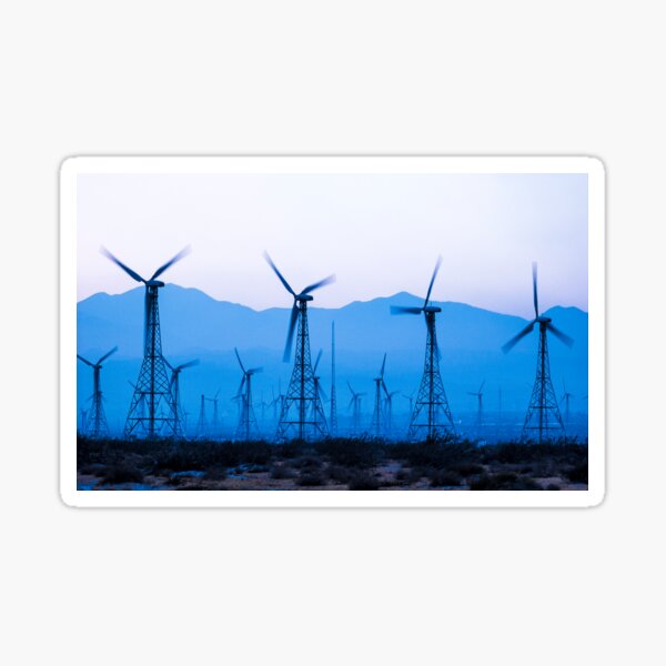 Blue Wind Energy 0286 Sticker