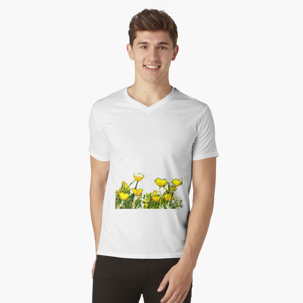 Item preview, V-Neck T-Shirt designed and sold by bywhacky.