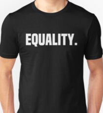 Camiseta unisex Igualdad