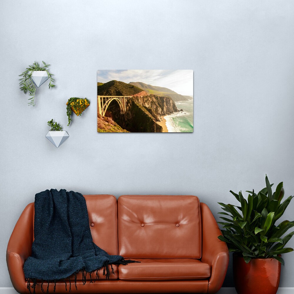Bixby Bridge Big Sur California Pacific Coast Highway 0575 Metal Print